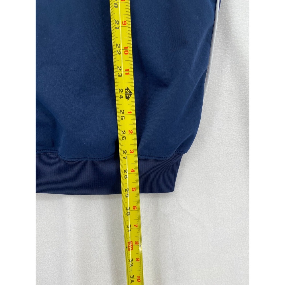 Vintage Y2K Nike Jacket Size Medium Blue White Tracksuit Full‎ Zip Logo - Picture 5 of 9